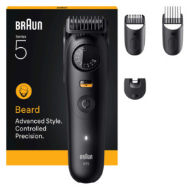 Tondeuse à Barbe Braun Series 5 avec 4 Outils de Coiffage - Précision et Performance