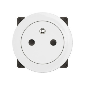 Prise Électrique Murale Céliane Legrand - Blanc avec Socle Rétractable