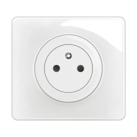 Prise Électrique Murale Céliane Surface Confort - Legrand Blanc