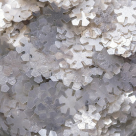 Paillettes Comestibles de Noël PME - Flocons de Neige pour Décorations Sucrées