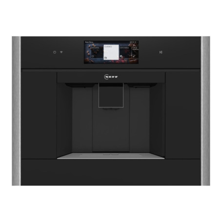 Cafetières encastrable Neff CL4TT11N0 avec écran TFT et broyeur céramique