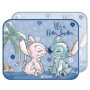Rideaux Latéraux de Voiture Disney Stitch & Angel 44x35 cm - Pare-Soleil Enfant