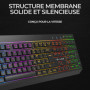 Combo TUNGSTEN EX - Pack Clavier et Souris Gamer sans Fil RGB