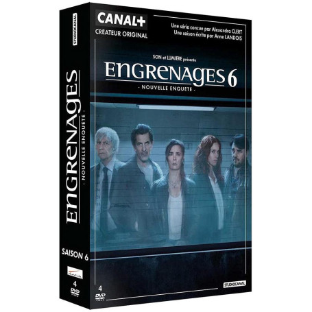 Engrenages - Saison 6 en DVD : L'intégrale des épisodes captivants
