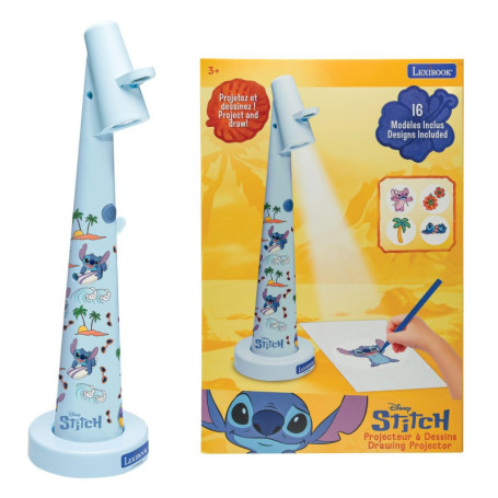 Projecteur à Dessins Disney Stitch - Amusement Créatif pour Enfants