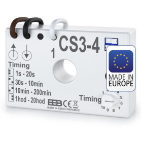 Relais Temporisé Elektrobock CS3-4 pour Ventilateurs et Éclairage