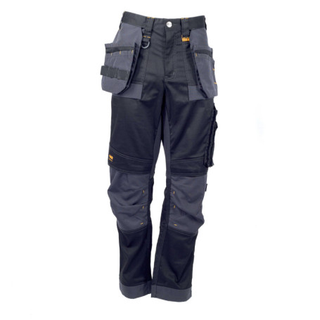 Pantalon de Travail Utilitaire DEWALT Harrison pour Homme - Noir/Gris