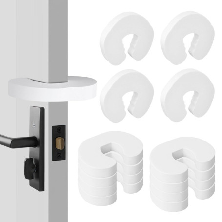 Romon Cale Anti Pince Doigt pour Porte - 12 Pièces de Sécurité pour Enfants