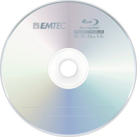 Disque Blu-Ray Réinscriptible EMTEC BD-R 25 Go - Boîtier Simple