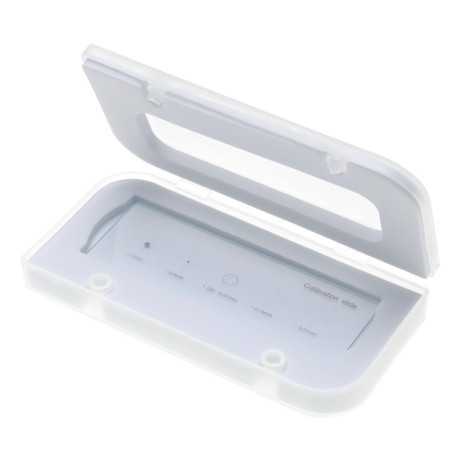 Échelle Micrométrique de Microscope ECSiNG - Précision 0,01mm pour Oculaires et Caméras