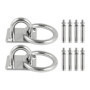 Crochets de Plafond en Acier Inoxydable Lyaor - 2 PCS M10 pour Balançoires et Accessoires