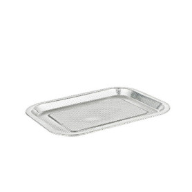 Plaque de Cuisson Perforée en Acier Inox 304 - 20x27 cm