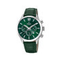 Montre Festina Homme Chronographe en Cuir Vert - Élégance Sportive