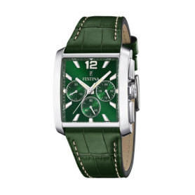 Montre Festina Homme Chronographe en Cuir Vert - F20636