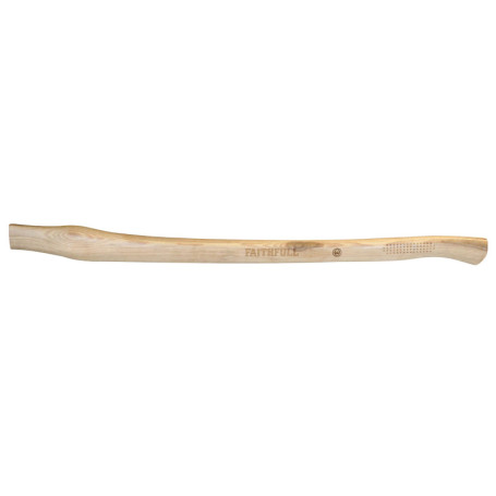 Manche de rechange en hickory pour hache - 92 cm avec motif pied de faon