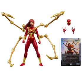 Figurine Mary Jane Watson (Iron Spider) - Marvel Legends avec Carte Exclusive