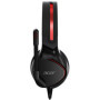 Casque Gaming Acer Nitro avec Microphone Flexible et Câble Jack 3.5 mm