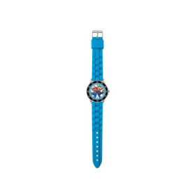 Montre Analogique Garçon Mario - Bracelet Bleu Lumineux