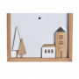 Horloge Murale DKD Home Decor Bois Blanc Maisons (20 x 4 x 30 cm) 28,99 €