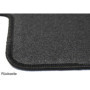 Lot de 4 Tapis de Sol en Velours Noir pour Mercedes Benz CLK