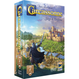 Carcassonne : Extension Siège & Défense - Stratégie et Aventure