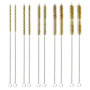 Kit de 10 Brosses en Laiton pour Nettoyage de Trous de Perçage