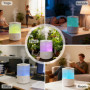 Humidificateur d'Air Romon 2.5L Blanc avec Diffuseur d'Huiles Essentielles