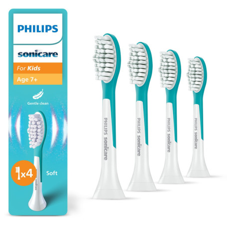 Philips Sonicare Têtes de Brosse à Dents pour Enfants - Lot de 4