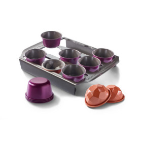 Tefal Creabake Kit de Pâtisserie avec Moules à Muffins et Diamants
