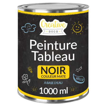 Peinture Ardoise Creative Deco - 1000 ml, Non Toxique, Couverture 10 m²