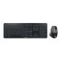 CHERRY Stream Desktop Ultimate - Ensemble Clavier et Souris Ergonomique sans Fil AZERTY