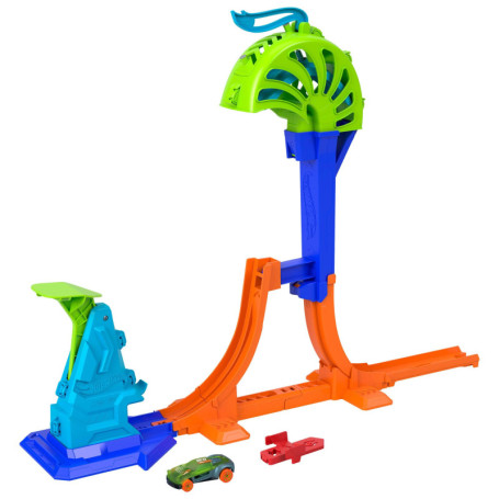Coffret Lanceur Vertical Hot Wheels avec Saut de 45 cm