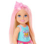 Barbie Chelsea Petite Poupée Anniversaire avec Accessoires Colorés