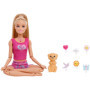 Barbie Poupée Méditation avec Chiot et Accessoires de Yoga