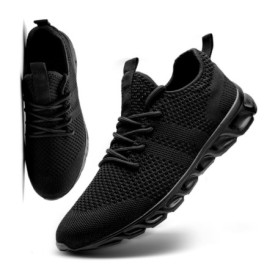 Basket Sport Homme Multisports Respirante - Sneakers Noir EU 43