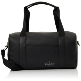 Sac de Sport Calvin Klein Jeans Mono Logo Duffle Noir pour Homme