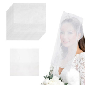 JOYOLA 30 Capuchons de Protection pour Maquillage Jetables - Couvre-Visage Non-Tissé