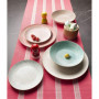 Service de Vaisselle Tognana Pepper en Porcelaine Multicolore pour 6 Personnes - 18 Pièces