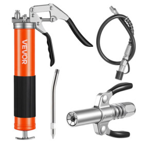 Pistolet à Graisse Manuel VEVOR 551 bar - 0,4 L pour Machines Agricoles et Automobiles