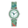 Montre d'apprentissage Cander Berlin MNA 4030 D pour enfant - Motif dinosaure, étanche 3 ATM