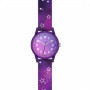 Montre pour Enfant Cander Berlin MNA 4030 G Étanche Violet avec Étoiles