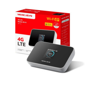 Routeur Mobile 4G LTE Mercusys MT115 avec Wi-Fi 6 AX300 et Écran LCD