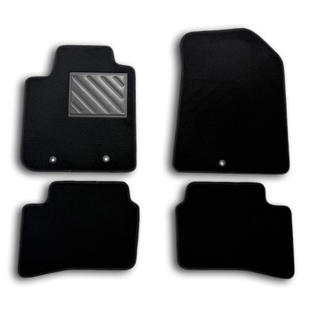 Tapis de Sol Antidérapants sur Mesure pour Hyundai i10 II (2013-2019)