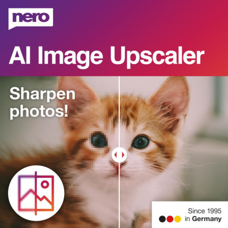Nero AI Image Upscaler 365 - Améliorez vos Photos avec l'IA