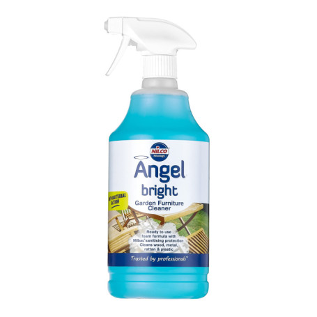 Nilco Angel Bright - Nettoyant Moussant Antibactérien pour Mobilier de Jardin 1L