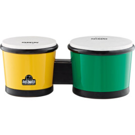 Bongo Nino Percussion en Plastique pour Enfants - Instrument Musical Coloré