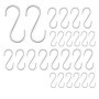 Lot de 26 Crochets en S Métalliques PARENCE - 3 Tailles Pratiques