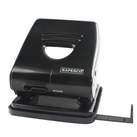 Perforatrice Rapesco Retro 88 Noir - Capacité 35 Feuilles