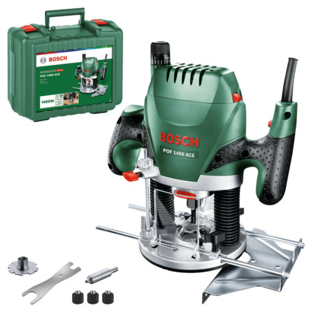 Défonceuse Bosch POF 1400 ACE - Puissante et Précise dans Coffret