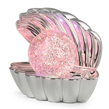 Lampe de Table LED Shelly avec Changement de Couleur - Chrome